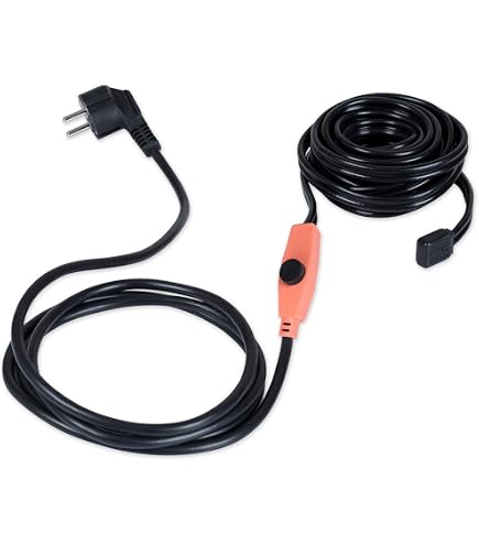 Cavo Scaldante Antigelo Corazzato 15W/m, Varie Lunghezze, Made In Italy, Protezione Tubi
