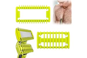 LAKJUOZ 2 Stück Für One Blade Aufsätze, Für One Blade Ersatzklinge, Trimmaufsätzen Aufsätze, Für Philips One Blade Aufsätze, Geeignet Für Philips Rasierer Qp25Xx/Qp26Xx/Qp65Xx/Qp66Xx