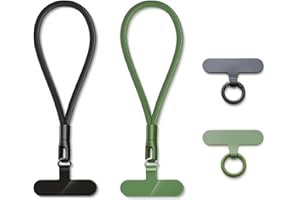 ‎MORSUNBELA MORSUNBELA Handykette Universal Handykette Kurz Handyanhänger Handyband Handy kette Kurz, Handy Lanyards Schlüsselband Handgelenkriemen - 2 Stück