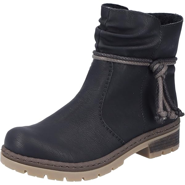 Rieker TEX Dameslaarzen, gevoerd, zwart, zwart, 39 EU