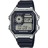 Casio Mężczyźni Illuminator Zegarek, Wielokolorowy, 40mm