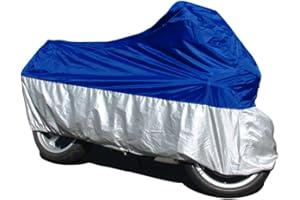 DP Design® Housse de protection pour moto, taille XL, imperméable, résistante à la pluie, au soleil, au gel et à la grêle