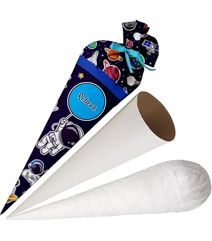 Step By Step Cono Scuola Starship Galactus | Per Primo Giorno Di Scuola, 66 Cm, In Poliestere Riciclato, Abbina Allo Zaino