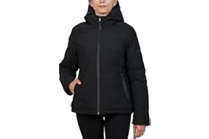 TONY BACKER Giacca Donna Doubleface Calda Giubbotto Tecnico Antivento Reversibile inverno Escursionismo Trekking Montagna VA9308