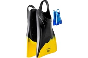 CRESSI Pura Fins - Aletas Pocket de Silicona Unisex para Natación y Buceo