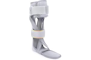 Tairibousy AFO - Tutore per piede e caviglia, ortesi medica, afo, camminata, con scarpe per ictus emiplegia (large-sinistra)