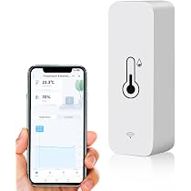 Capteur De Température WiFi Tuya – Pour Piscine, Aquarium Ou Pièce – Thermostat Connecté Avec Alarme Et Historique - 4