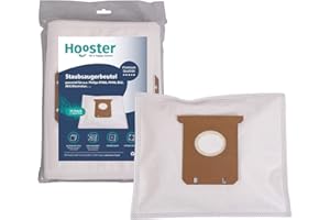 Hooster 10 Stück Staubsaugerbeutel passend für Philips FC 8027 / FC8027 / FC.8027 / mit Zusatzfiltervlies