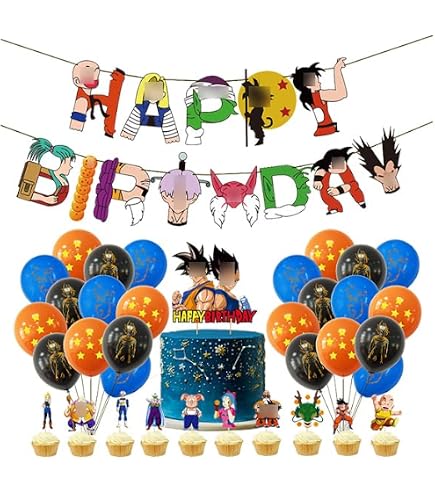 Kit Déco Anniversaire Dragon - 100 Pièces Ballons Assiettes Serviettes - Thème Fête