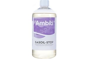 Ambiti Gasoil Stop 1L | Eliminador de Gasoil en Depósitos de Agua | Limpieza de Hidrocarburos en Autocaravanas, Campers, Barcos y Vehículos | Depósitos Libres de Olores