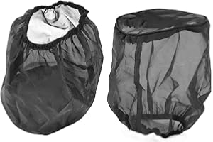 ‎TBEST Luftfilter Regenschutz, Screaming Eagle, Universal Auto Luftfilter Schutzhülle, Wasserdicht Ölbeständig Staubdicht Luftansaugfilter Kappe Für Luftansaug