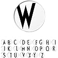 Design Letters Piatti Bianco (A-Z) | Piatti Moderni in Porcellana | Piatti Decorativi Progettato nel Denmark | Idee Regalo Uo