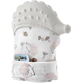 BABYJEM DİŞ KAŞIYICI ELDİVEN KİRPİ GRİ