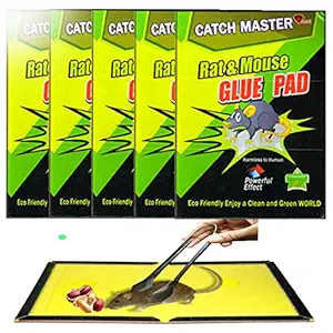 Auf India Rodents Catcher Adhesive Sticky Glue Pad -Pack of 5