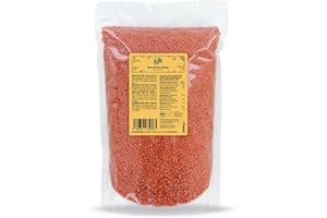 ‎KORO KoRo - Bio Rote Linsen 2 kg - Pflanzliche Proteinquelle im Vorteilspack - 100% biologischer Anbau