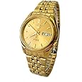 SEIKO Automatic Watch for Men 5-7S Collection - with Day/Date Calendar, Luminous Hands, Stainless Steel Case & Bracelet