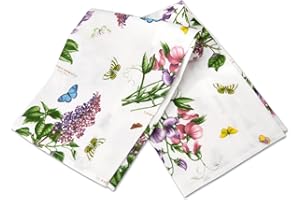 PIMPERNEL Portmeirion Home & Gifts Tea Towel, Cotton, Multi-Colour, 74 x 45 x 1 cm