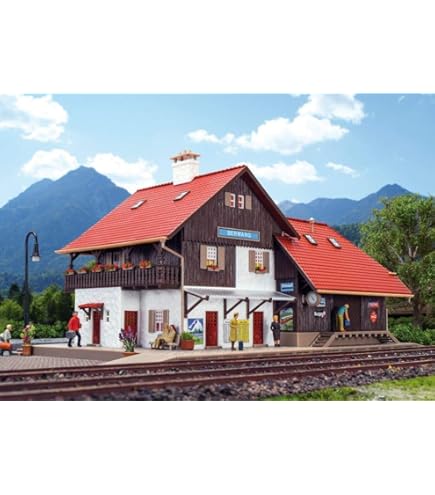 Maquette Kibri Gare De Paulinzella 9491, Vintage, Emballage D'origine, Allemagne