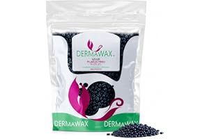 DERMAWAX Azulen vaxpärlor 1 kg – Wax Beads, Hard Wax för hårborttagning