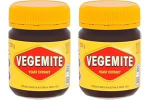 VEGEMITE 2 x 220g Yeast Extract Sandwich Toast Vegetarian Spread Vitamin B1 B2 B3 Folic Acid