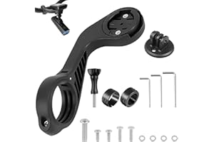 LBSAMP Supporto per Computer Bici per Garmin Edge 540 530 520 510 500 840 830 820 810 800 200 130 25 20 1000 1030 1040 Plus iGPSPORT GPS Manubrio MTB 13.5CM Versione Estesa Supporto da Bici da Corsa
