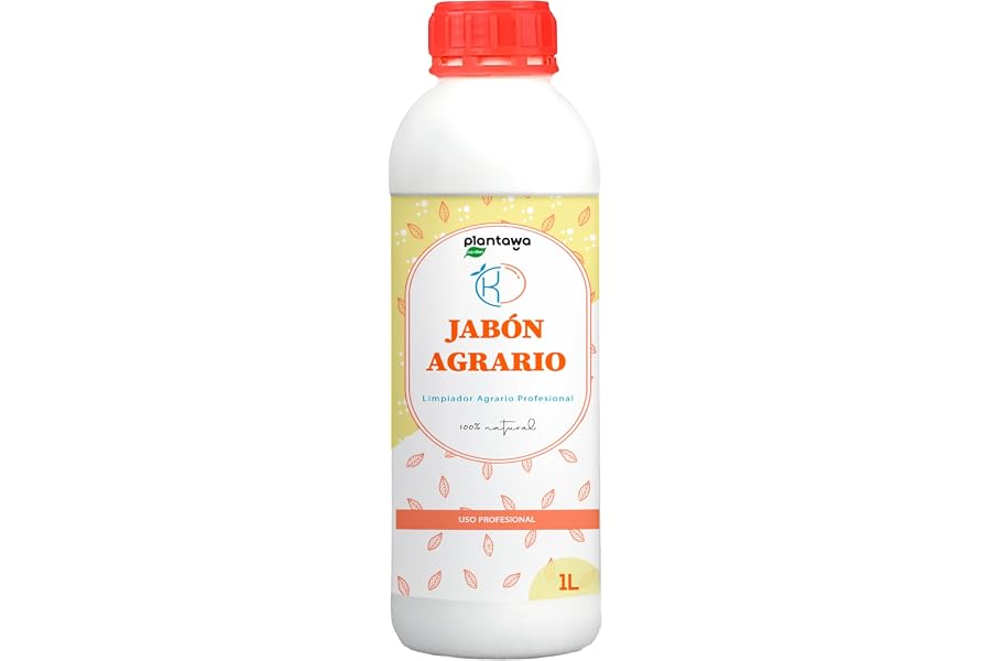 PLANTAWA Jabón Potásico 1L | Solución Multiusos | Fácil Aplicación y Máxima Eficacia | Versátil | Uso en Interior y Exterior 