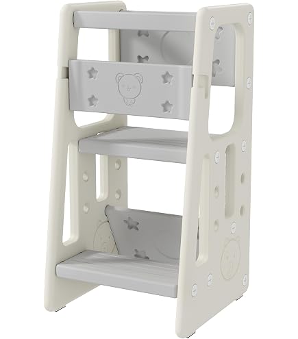 Tour Montessor plable, Tour de cusne pour tout-petts, Tabouret