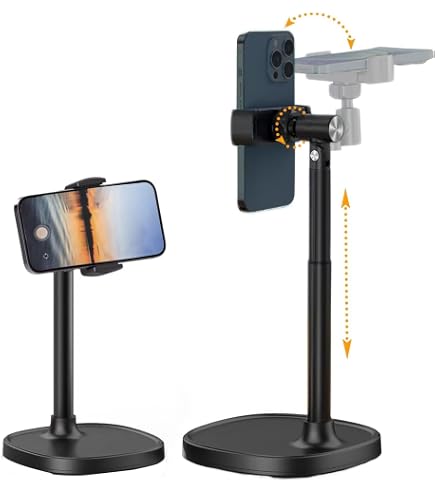 GESMATEK Supporto Cellulare Auto,Regolabile Porta Cellulare per