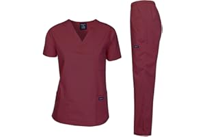 DAGACCI MEDICAL UNIFORM Dagacci Scrubs Medical Uniform Women and Man Scrubs Set Medical Scrubs Top and Pants
