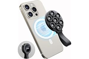 JOYROOM Handy Saugnapf Halterung, Magnet Handyhalterung mit MagSafe Kompatibel mit iPhone 17/16/15/14/13/12, Magnetische Handyhalterung für Dusche, TikTok Ersteller, Videos und Selfies
