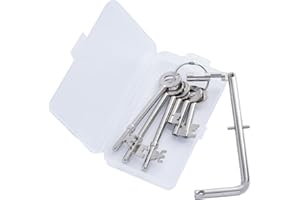 CARNFORTH Fire Brigade FB Master Key Set, 6pcs FB1, FB2, FB4, FB5, FB11, FB14 and Drop Key