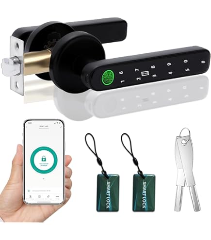 Serrure Intelligente Kwikset Halo Touch 99590-004 - Empreinte Digitale, Noir Mat - NEUVE