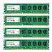 Produktbild 4GB Dual Channel KIT (4x 1GB) für Intel MPCBL0030 Compute Blade DDR2 400MHz PC2-3200 ECC REG