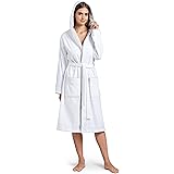 Twinzen Accappatoio Donna Cotone - Cotone Velour - Accappatoio da Donna Velour Accappatoio Donna OekoTex Ultra Morbido