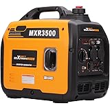 maXpeedingrods 3300W Generatore di Corrente Inverter Silenziato a Benzina 4 Tempi per all'Aperto Campeggio Partito Generator 