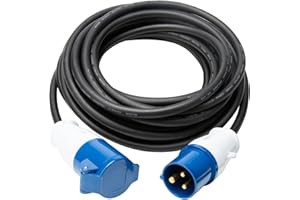 Rallonge électrique CEE P17 - Longueur 15m - Protec