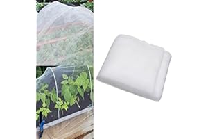 BECHOICEN Garden Netting Mesh for Vegetables, Bird Netting for Veg Patch Fine Mesh, 3x6M Insect Mesh, Butterfly Netting for Plants,Flowers,Crops and Fruits.