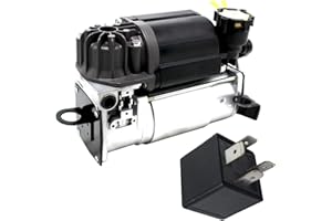 AIRSUSFAT Bomba de compresor de suspensión neumática con relé para A6 C5 Allroad Quattro 4Z7616007 4Z7616007A 4Z7616007