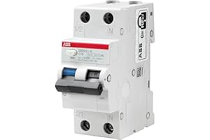 ABB DS201 LH Interruttore Differenziale Magnetotermico 4,5KA 1P+N 30ma 2 moduli classe AC (DS201LHC6AC30 16A (EX DS91LC16AC30))