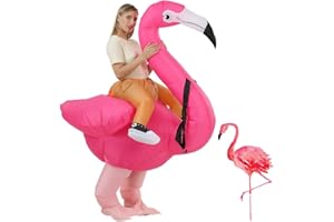 JASHKE Nadmuchiwany Kostium Nadmuchiwany Kostium dla Dorosłych Nadmuchiwany Kostium Flaminga Kostiumy dla Dorosłych