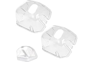 ORDASPET 2 Stück Hintere Abdeckung Schutzhülle für Mikrochip-Futterautomat für Haustiere, Verhindert DASS andere Haustiere das Futter hinter dem Futterautomaten stehlen, Mikrochip-Futterautomat Zubehör RFID