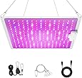 Roleadro Led pflanzenlampe 1000 Pflanzenlicht Vollspektrum mit IR UV Multi Spectrum LED Entwicklungslampe für Zimmerpflanzen Hydroponic Vegetable and Flower (240PCS)