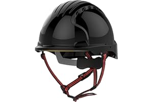 JSP Casco EVO 5 Dualswitch ventilado con rueda de ajuste y barbuquejo de 4 puntos y doble certificacion