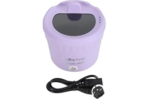 HAOFY Mini Olla Eléctrica De 450 W, Olla Rápida Para Fideos Para Ramen, Huevo, Pasta, 1,2 L, Antiadherente, Púrpura (Enchufe de la UE 220V)