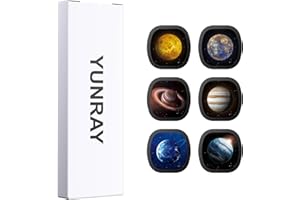 YUNRAY Galaxy Projector Disc – Diapositiva de proyector Ultra HD, Compatible con YUNRAY Galaxy Projector Pro y Modelos SKE-TKQ01 y BL-DQY02 (Pro Versión) – Juego de 6 Discos