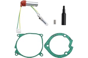 EFFITNEE FanPaYY Riscaldatore di parcheggio diesel ad aria 2 KW Candeletta in ceramica, Riscaldatore diesel ausiliario universale 12V per barca camion auto