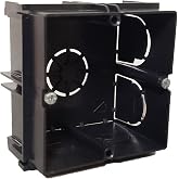 (Pack of 6 units) Electrical Mechanisms Box-Recessed Electricity Box-Recessed Sockets-Light Keys Wall Plug-Universal-Box Mech