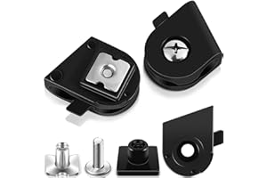 DUNZY 2 Sets Football Visors Replacement Screws Football Visor Clips Football Helmet Repair Kit