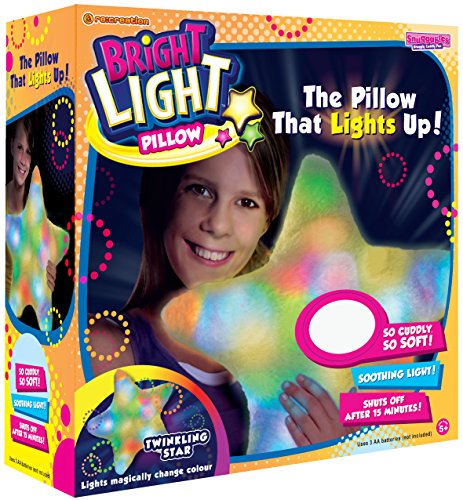 Bright Light Pillow Twinkling Star White Light Up As Seen On Tv