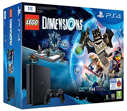 Preisvergleich Produktbild PS4 BLACK 1TB D + LEGO DIMENSION SP